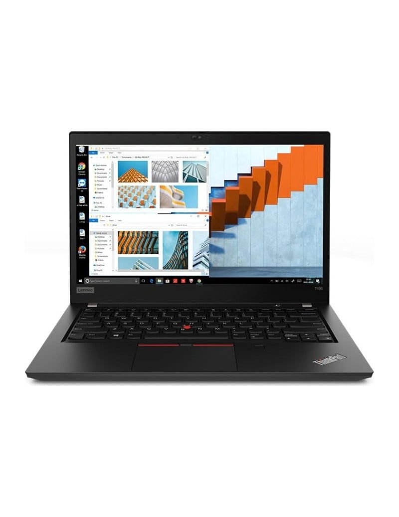 Laptop Lenovo ThinkPad T490 i5-8365U 16GB 256GB SSD NVMe FULL HD DOTYK WIN11P (Klasa A-)